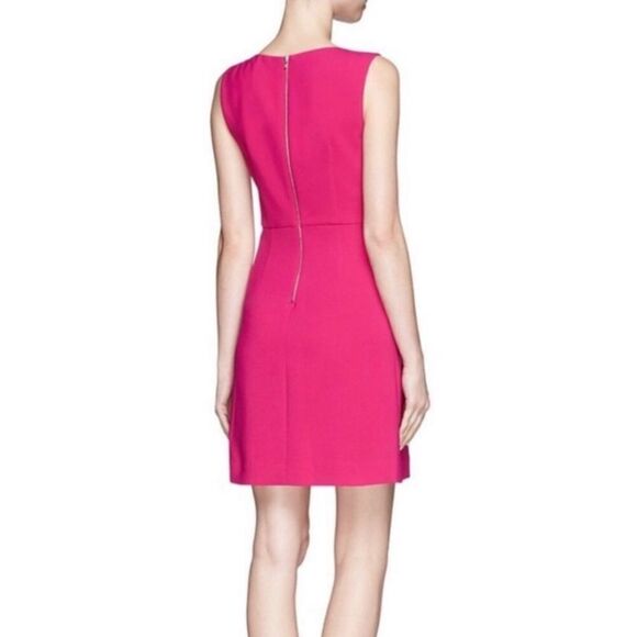 Diane von Furstenberg Pink Tose‎ Halle Sheath Dress 6 - Picture 2 of 16